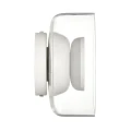 Lampa ścienna DONUT 18 – LED, szkło transparentne, biały środek ST-5072W transparent white Step into Design