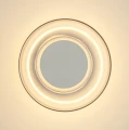 Lampa ścienna DONUT 18 – LED, szkło transparentne, biały środek ST-5072W transparent white Step into Design