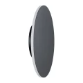 Lampa ścienna NYX 25 cm - LED okrągła, metalowa, czarna ST-8293W/25 black Step into Design