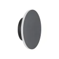 Lampa ścienna NYX 15 cm - LED okrągła, metalowa, czarna ST-8293W/15 black Step into Design