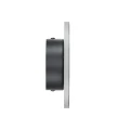Lampa ścienna NYX 15 cm - LED okrągła, metalowa, czarna ST-8293W/15 black Step into Design