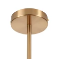 Lampa wisząca COSMIC-8, 85 cm - złoty stelaż, transparentne klosze ST-8954-P8 Step into Design