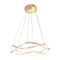 Lampa wisząca Twist 50 cm złota LED CCT LP-1982/1P GD Light Prestige