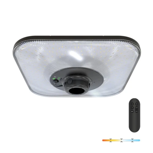 Oprawa parkowa Solar LED SOLSUMI SQUARE 25W 3CCT IP54 Kobi Premium