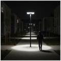 Oprawa parkowa Solar LED SOLSUMI SQUARE 25W 3CCT IP54 Kobi Premium