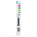 Słupek ogrodowy LED stojący czarny 56cm 9W barwa neutralna 4000K IP54