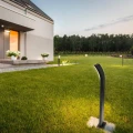Słupek ogrodowy LED stojący czarny 56cm 9W barwa neutralna 4000K IP54