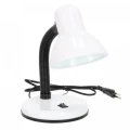 Lampka biurkowa biała z elastycznym ramieniem 1xE27 Kobi