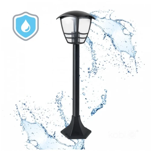  Słupek ogrodowy TEVIO S 1xE27 IP54 czarny