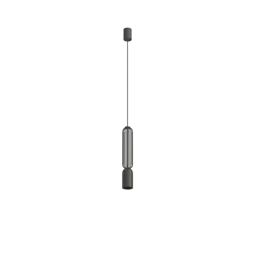 Lampa wisząca SINGLES B Jedwabisty grafit 12201 Nowodvorski