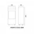  Klimator ewaporacyjny VIENTO COOL 65W biały Kobi Windstar