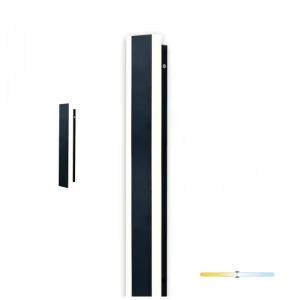 Kinkiet zewnętrzny ogrodowy LED MIRANA 8W 30cm 4000K IP44 czarny Kobi