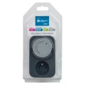 Programator czasowy analogowy 24h szary DT01G