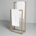 Wieszak na ręczniki, podwójny beżowy KS-63 WIESZAK TOWEL II Kaja HOME