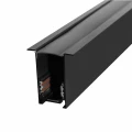 Szyna Multi Magnetic Podtynkowa LL-20F czarna 200cm 1108 DomenoLED