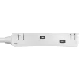 Złącze Potrójne "T" Elektryczne do Szyny Multi Magnetic LL-BX Białe 1235 DomenoLED