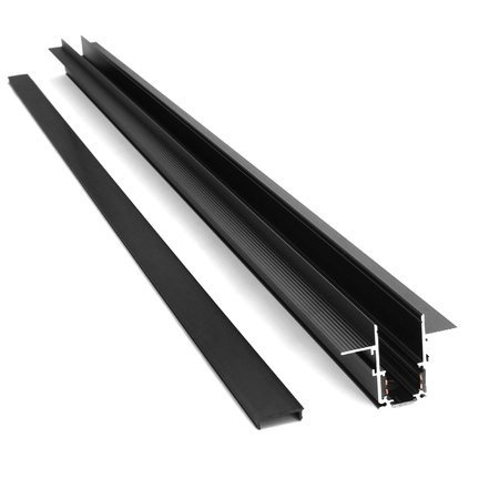 Szyna Multi Magnetic podtynkowa czarna LL-20D 200cm 1026 DomenoLED