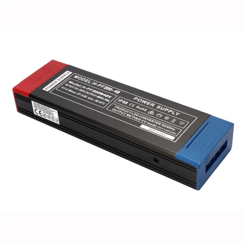 Zasilacz Do Szyn Multi Magnetic i taśmy LED H-PF200-48 200W Czarny 1256 DomenoLED