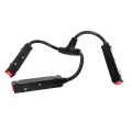 Złącze potrójne "T" elektryczne do szyny Multi Magnetic LL-BX Czarny 1234 DomenoLED