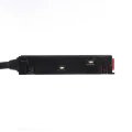 Złącze potrójne "T" elektryczne do szyny Multi Magnetic LL-BX Czarny 1234 DomenoLED