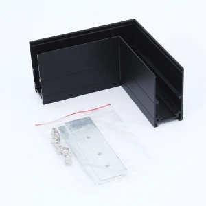 Narożnik Do Szyn Multi Magnetic Natynkowych LL-20B ZJ 90 czarny 464 DomenoLED
