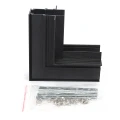 Łącznik Multi Magnetic sufit-ściana LL-20A ZJ 90 czarny podtynkowy 867 DomenoLED