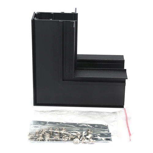 Łącznik Multi Magnetic sufit-ściana LL-20C ZJ 90  czarny podtynkowy 868 DomenoLED