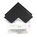Łącznik Multi Magnetic sufit-ściana LL-20B ZJ 90 czarny natynkowy 869 DomenoLED