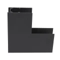 Łącznik Multi Magnetic sufit-ściana LL-20B ZJ 90 czarny natynkowy 869 DomenoLED