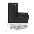 Łącznik Multi Magnetic sufit-ściana LL-20D ZJ 90 czarny  czarny podtynkowy 1152 DomenoLED
