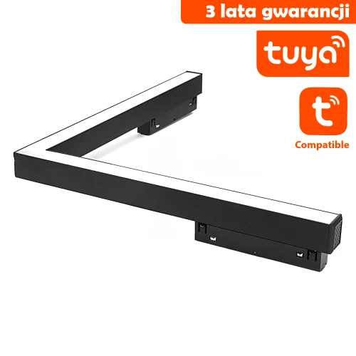 Lampa magnetyczna narożna DDCX-B12-TY 24W czarny 1469 DomenoLED