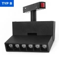 Lampa z diodami do szyn magnetycznych łamana 6W 3000K DDCX-GDZD6 - TYP B 813 DomenoLED