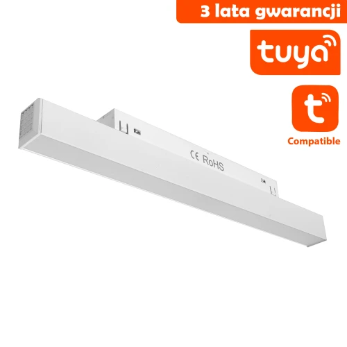 Linia LED Do Szyn Magnetycznych DDCX-FG300-TY TUYA 12W CCT Biała 1301 DomenoLED