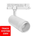 Reflektor Szynowy Zoom TRACK SYSTEM DD-04 230V 3000K Biały 3 fazowy 230V 1589 DpmenoLED
