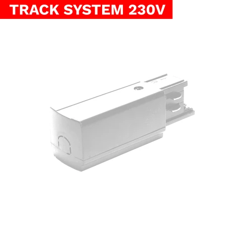 Końcówka zasilająca Track System LL-DX3 biały 1533 DpmenoLED