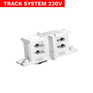 Łacznik prosty Track System LL-DX1 biały 1529 DpmenoLED