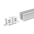 Łacznik prosty Track System LL-DX1 biały 1529 DpmenoLED