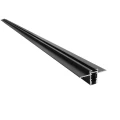 Szyna Magnetyczna podtynkowa UN5-D Micro Magnetic 300cm czarna 1550 DomenoLED