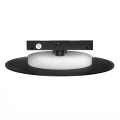 Kinkiet indirect okrągły do szyn magnetycznych UN5-YSBD Micro Magnetic 9W 3000K czarny 1575 DomenoLED