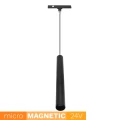 Sopel do szyn magnetycznych UN5-30D300 Micro Magnetic 6W 4000K Czarny 1582 DomenoLED