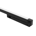 Linia LED do szyn magnetycznych UN5-600F Micro Magnetic 18W 3000K Czarna 1563 DomenoLED