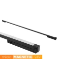 Linia LED do szyn magnetycznych UN5-600F Micro Magnetic 18W 4000K Czarna 1564 DomenoLED