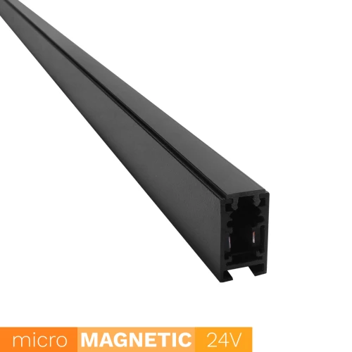 Szyna Magnetyczna Natynkowa UN5-C Micro Magnetic 100cm czarna 1541 DomenoLED