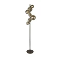 3214-1010 Lampa podłogowa SEVILLA 7-pł.czarny chrom Aviano Lighting