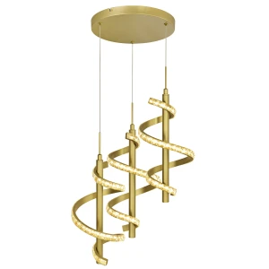 9209-0315 Lampa wisząca LED trójka okrągła CLARET Aviano Lighting