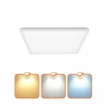 Plafon lampa sufitowa NIVERA kwadratowa biała LED 18W 3CCT IP54 Kobi