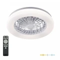  Plafon LED z wentylatorem VENTELUX 24W+15W 3CCT biały Kobi Windstar 