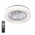  Plafon LED z wentylatorem VENTELUX 24W+15W 3CCT biały Kobi Windstar 