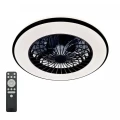  Plafon LED z wentylatorem VENTELUX 48W+15W 3CCT czarny Kobi Windstar 