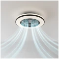  Plafon LED z wentylatorem VENTELUX 48W+15W 3CCT czarny Kobi Windstar 